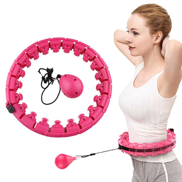 Smaller Waist with FITZ Smart Sport Hoop - Adjustable Waist Exercise Hoop - Fitness Equipment
